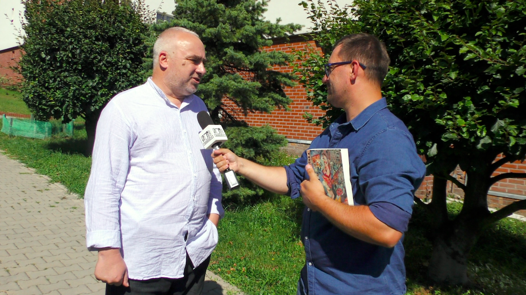 Prof. Krzysztof Łęcki: „Szczepan Twardoch nie jest gejzerem, jest wulkanem tematów”